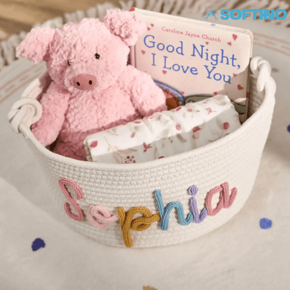 Softino® – Cestino Porta Giochi Personalizzato