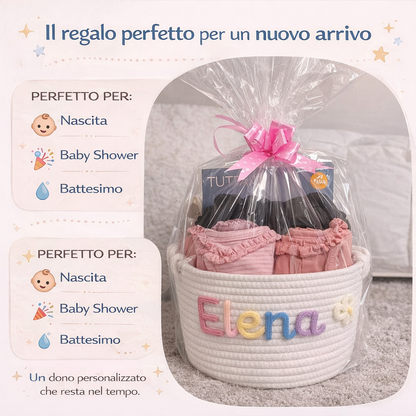 Softino® – Cestino Porta Giochi Personalizzato