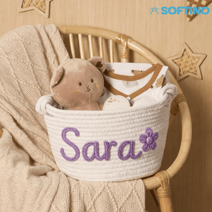 Softino® – Cestino Porta Giochi Personalizzato