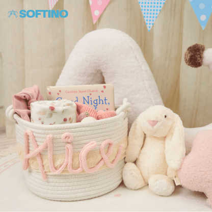 Softino® – Cestino Porta Giochi Personalizzato